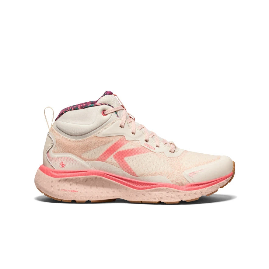 Keen Women's Leiki Waterproof Hiking Boot | Birch/Cameo Rose 1 Keen Women's Leiki Waterproof Hiking Boot | Birch/Cameo Rose