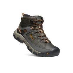 Keen Men's Targhee III Waterproof Mid | Black Olive/Golden Brown -Fresh Shoes Shop 84048e9a287bb6c27300e8acecd021e5e0d8d227