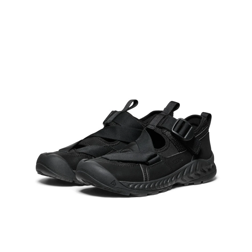 Keen All Gender Hoodzerra Sandal | Black/Black 2 Keen All Gender Hoodzerra Sandal | Black/Black - Image 2