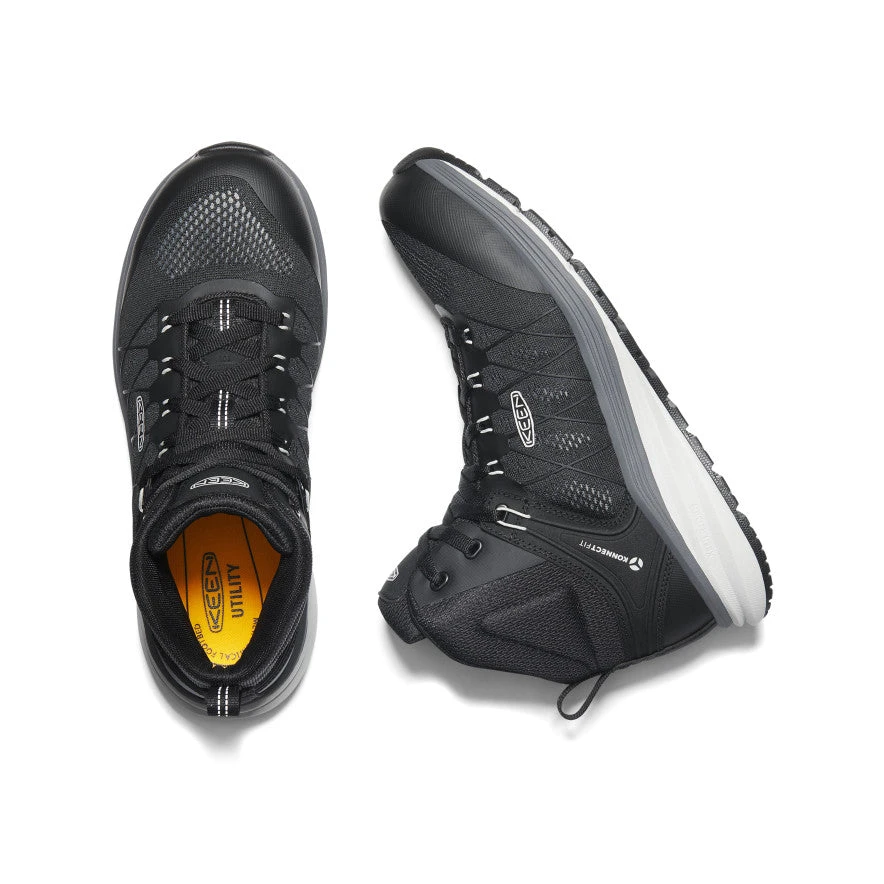 Keen Men's Vista Energy Mid (Carbon Toe) | Vapor/Black 4 Keen Men's Vista Energy Mid (Carbon Toe) | Vapor/Black - Image 4