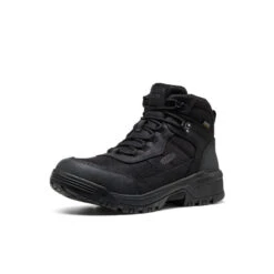 Keen Men's Skokie Waterproof Work Boot (Soft Toe) | Black/Black -Fresh Shoes Shop 8f2a440f8ce61ac7ca370034253bb782adbcb687