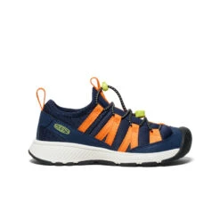 Keen Little Kids' Motozoa Sneaker | Naval Academy/Bright Marigold