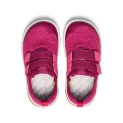 Keen Little Kids' KNX Knit Double Strap | Beaujolais/Raspberry -Fresh Shoes Shop 90a38caae96def38498a208332c881d3f5fddf95