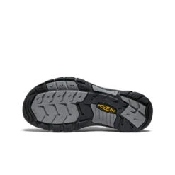 Keen Men's Newport Leather Sandal | Black/Steel Grey -Fresh Shoes Shop 956299714d569b694eaf82c264e9892abb5ac194