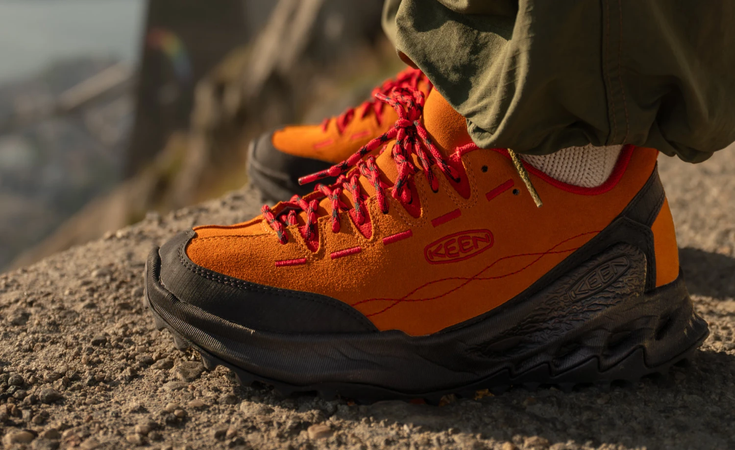 Keen Men's Jasper Zionic Sneaker | Safari/Sky Captain 8 Keen Men's Jasper Zionic Sneaker | Safari/Sky Captain - Image 8