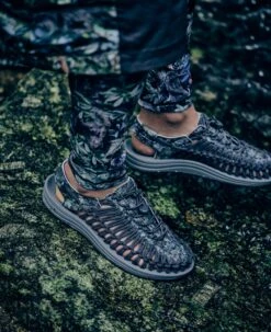Keen Men's UNEEK Sneaker X ELNEST | Yakushima Forestra Camo -Fresh Shoes Shop KEEN M UNEEKxElnest Lifestyle PDP Single Left NoLogo