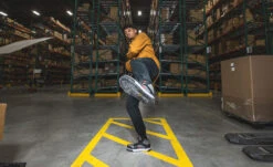 Keen Men's Overton Mid Work Shoe (Carbon Toe) | Star White/Black -Fresh Shoes Shop KPD 2130 FW24 EnhancedPDP Overton 1029714 Image Top