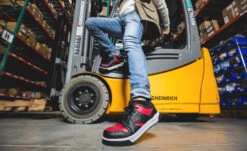 Keen Men's Overton Work Shoe (Carbon Toe) | Salsa/Black -Fresh Shoes Shop KPD 2130 FW24 EnhancedPDP Overton 1029850 Image Top