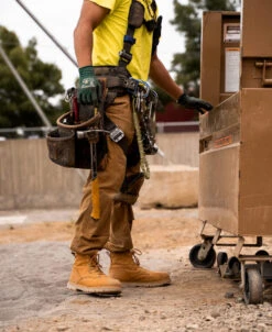 Keen Men's San Jose 6" Waterproof 90° Heel Boot (Soft Toe) | Bistre/Gum -Fresh Shoes Shop KPD 2131 PDP SanJose90 1029849 Lifestyle Image Right