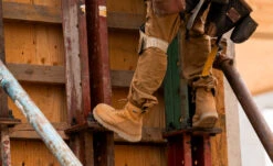 Keen Men's San Jose 6" Waterproof 90° Heel Boot (Soft Toe) | Bistre/Gum -Fresh Shoes Shop KPD 2131 PDP SanJose90 1029849 Lifestyle Image Top