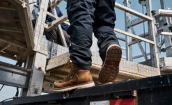 Keen Men's Cincinnati 8" Waterproof 90° Heel Boot (Carbon Toe) | Belgian/Sandshell -Fresh Shoes Shop KPD 234 Cincinnati90 1028287 Top Image