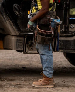 Keen Men's Liberty 8" Waterproof Boot (Soft Toe) | Leather Brown/Birch -Fresh Shoes Shop KPD 2358 PDP Liberty 1030605 Lifestyle Right