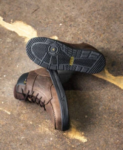 Keen Men's Gibson ESD Boot (Carbon Toe) | Cascade Brown/Black -Fresh Shoes Shop KPD 3688 PDP Gibson 1030654 ESD Image Left