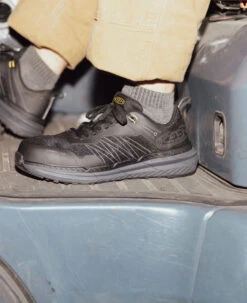 Keen Men's Speedworks Work Sneaker (Carbon Toe) | Black/Steel Grey -Fresh Shoes Shop KPD 3697 PDP Speedworks 1030300 2 Image Left 4f7c6275 89db 44a5 9ab4 2b86843c2a93