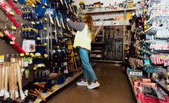 Keen Women's Speedworks Work Sneaker (Carbon Toe) | Skyway/Black -Fresh Shoes Shop KPD 3697 PDP Speedworks 1030642 1 Image Top