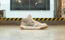 Keen Men's Kenton Mid Work Shoe (Carbon Toe) | Brindle/Gum -Fresh Shoes Shop KPD 481 PDP Kenton 1029121 Top Image