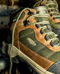 Keen Men's Skokie Waterproof Work Boot (Soft Toe) | Forest Night/Black -Fresh Shoes Shop KPD 5147 PDP Skokie 1031292 Lifestyle 03 Right