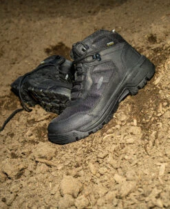 Keen Men's Skokie Waterproof Work Boot (Soft Toe) | Black/Black -Fresh Shoes Shop KPD 5147 PDP Skokie 1031459 Lifestyle 02 Left