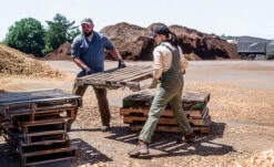 Keen Women's Skokie Waterproof Work Boot (Soft Toe) | Bison/Black -Fresh Shoes Shop KPD 5147 PDP Skokie 1031469 Lifestyle 01 Top