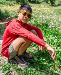 Keen Big Kids' Targhee IV Waterproof Hiking Boot | Skipper Blue/Hemlock -Fresh Shoes Shop Kids Targhee IV Lifestyle2 a62a2d33 e675 43c9 b293 2f33b51bf51d