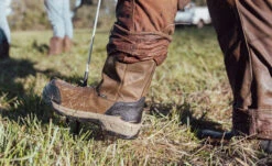 Keen Men's Evanston Pull-On Waterproof Boot (Soft Toe) | Bison/Black -Fresh Shoes Shop S25 Evanston Pull On 1030489 PDP TOP