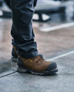 Keen Men's Camden 8" Insulated Waterproof Boot (Carbon Toe) | Leather Brown/Black -Fresh Shoes Shop SDD 1014 Camden 1027690 Right Image 1