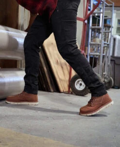 Keen Women's San Jose 6" Boot (Soft Toe) | Gingerbread/Off White -Fresh Shoes Shop SDD 496 PDP SanJose 1024570 Right Image