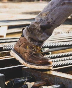 Keen Men's Cincinnati 6" Boot (Soft Toe) | Belgian/Sandshell -Fresh Shoes Shop SDD 505 PDP Cincinnati 1025614 Left Image