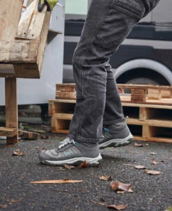 Keen Women's Reno Waterproof Mid (Carbon Toe) | Magnet/Ipanema -Fresh Shoes Shop SDD 506 PDP Reno 1027104 Left Image