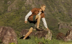 Keen Men's Hyperport Fisherman Leather Sandal | Brindle/Oak Buff -Fresh Shoes Shop SS25 KEEN M HyperportFisherman PDP Wide Lifestyle