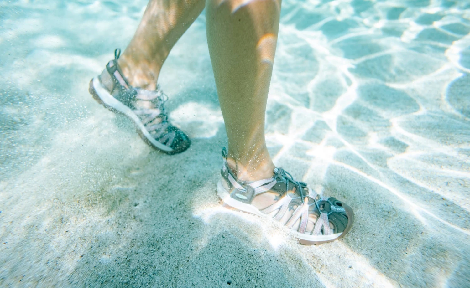 Keen Women's Whisper | Medium Grey/Peacock Green 7 Keen Women's Whisper | Medium Grey/Peacock Green - Image 7