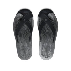 Keen Men's Barbados Flip-Flop | Black/Steel Grey -Fresh Shoes Shop a00771a320f8da94621fe47b36893cb545519c32