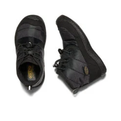 Keen Little Kids' Howser II Waterproof Chukka | Black/Black -Fresh Shoes Shop a07535c30188738c80539bf79229bde77fcfaceb