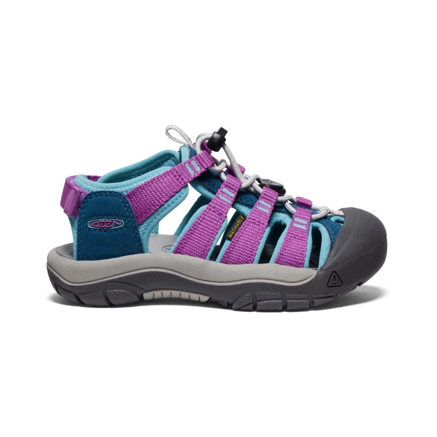 Keen Little Kids' Newport Boundless Sandal | Legion Blue/Willowherb 1 Keen Little Kids' Newport Boundless Sandal | Legion Blue/Willowherb