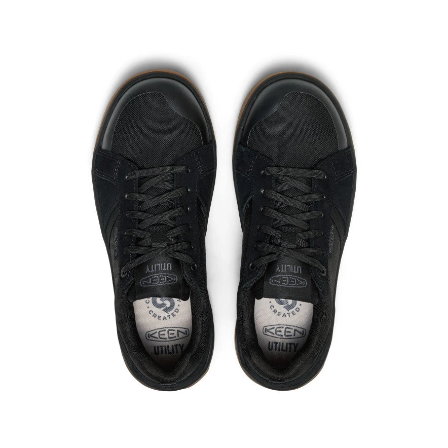 Keen Women's Kenton Work Shoe (Carbon Toe) | Black/Gum 4 Keen Women's Kenton Work Shoe (Carbon Toe) | Black/Gum - Image 4