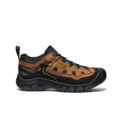 Keen Men's Targhee IV Vented Hiking Shoe | Bison/Golden Yellow