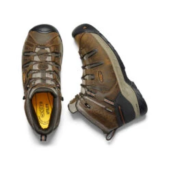 Keen Men's Flint II Waterproof Mid (Soft Toe) | Black Olive/Brindle -Fresh Shoes Shop a96f5785cb7ecdeb6305c61ff58ff8ba6988b19c