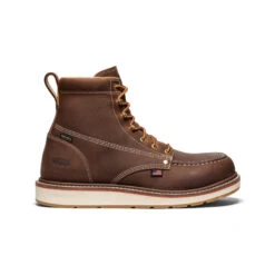 Keen Men's Liberty 6" Waterproof Boot (Carbon Toe) | Chestnut/Gum
