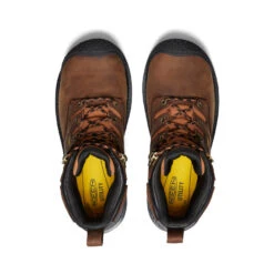 Keen Men's Camden 6" Waterproof Boot (Carbon Toe) | Leather Brown/Black -Fresh Shoes Shop b64a6ec325b680752f217d83f17bb5fd9802349c