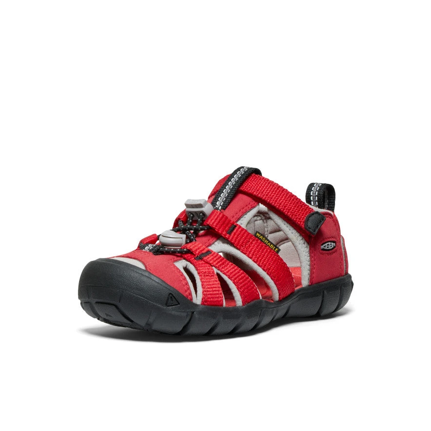 Keen Little Kids' Seacamp II CNX | Ribbon Red/Alloy 2 Keen Little Kids' Seacamp II CNX | Ribbon Red/Alloy - Image 2