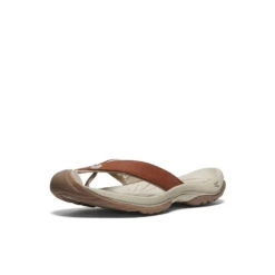 Keen Women's Waimea Leather Flip-Flop | Sorrel Horse/Plaza Taupe -Fresh Shoes Shop bb71b13084107b43a888c5890e23d31a5242828c