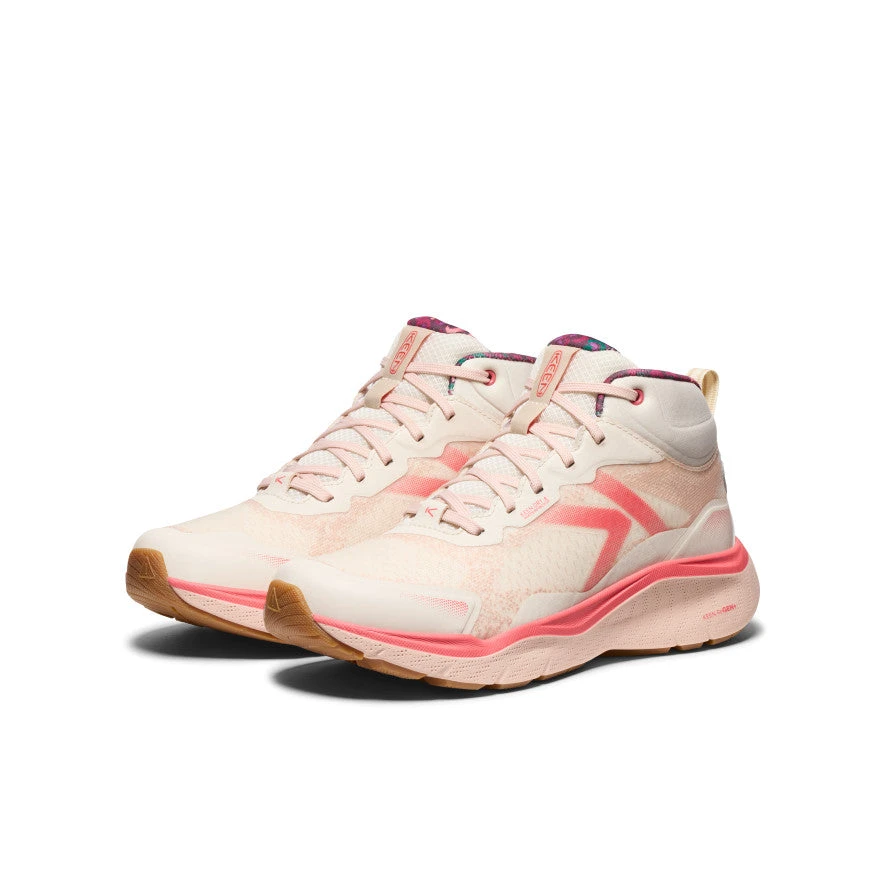 Keen Women's Leiki Waterproof Hiking Boot | Birch/Cameo Rose 2 Keen Women's Leiki Waterproof Hiking Boot | Birch/Cameo Rose - Image 2