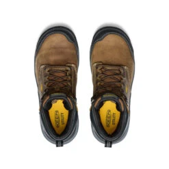 Keen Women's Evanston 6" Waterproof Boot INT MET (Carbon Toe) | Bison/Black -Fresh Shoes Shop bcda66d4080aa3ff7cd4034778a17cab2780f2d2