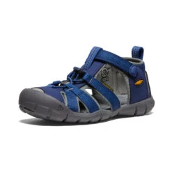 Keen Big Kids' Seacamp II CNX | Blue Depths/Gargoyle -Fresh Shoes Shop c105738044acffc493db2c6dd67291d9c510d1ef