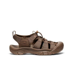 Keen Men's Newport H2 Sandal | Monochrome/Dark Earth