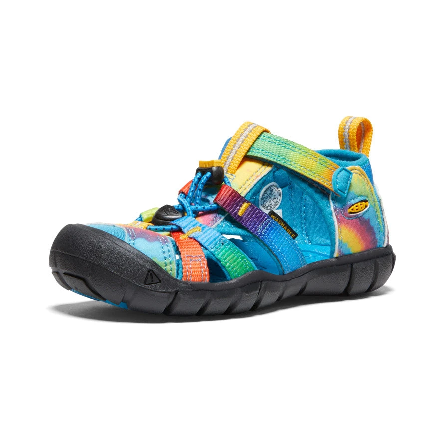 Keen Little Kids' Seacamp II CNX | Vivid Blue/Original Tie Dye 3 Keen Little Kids' Seacamp II CNX | Vivid Blue/Original Tie Dye - Image 3