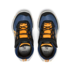 Keen Little Kids' Zionic Waterproof Boot | Naval Academy/Bright Marigold -Fresh Shoes Shop d1bf8c1289fc533d442acd6a81640069d8dd24f0