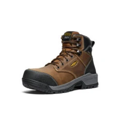 Keen Men's CSA Evanston 6" Waterproof Boot (Carbon Toe) | Bison/Black -Fresh Shoes Shop d1dcbfc300d7cde8f601fffe90ecb786f2dbb23e