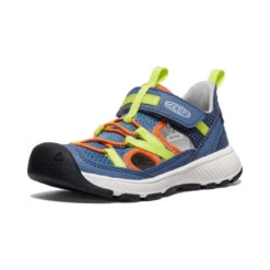 Keen Little Kids' Motozoa Sandal | Vintage Indigo/Scarlet Ibis -Fresh Shoes Shop d3d86bf1e2e0f879a449b21abe34f54fc29ad433