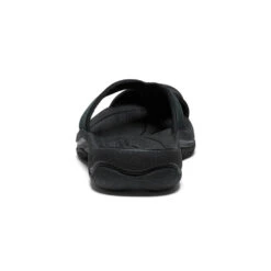 Keen Men's Waimea Leather Flip-Flop | Black/Black -Fresh Shoes Shop d41e573ede192535fbe3e80a5d31d271db20300c